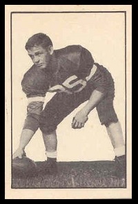 Bruno Bitkowski 1952 Parkhurst football card