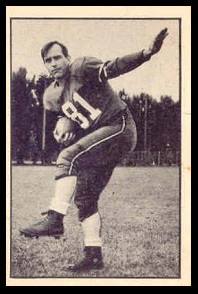 Gene Roberts 1952 Parkhurst football card