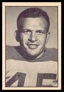 Ralph Sazio 1952 Parkhurst football card Ralph Sazio 1952 Parkhurst football card