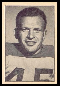 Ralph Sazio 1952 Parkhurst football card