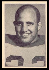 Vince Scott 1952 Parkhurst football card