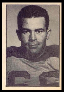 Jack Stewart 1952 Parkhurst football card