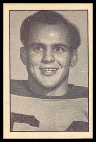 Blake Taylor 1952 Parkhurst football card