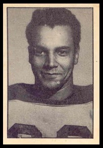 Dick Brown 1952 Parkhurst football card