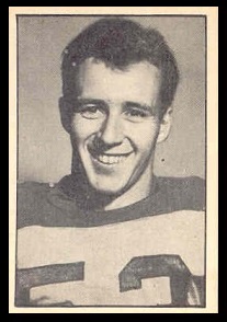 Cam Fraser 1952 Parkhurst football card