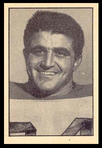 Louie DiFrancesco 1952 Parkhurst football card