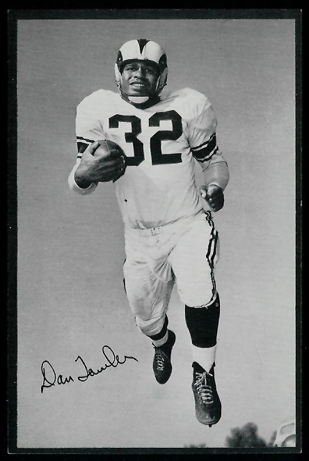 Dan Towler 1953 Rams Team Issue football card