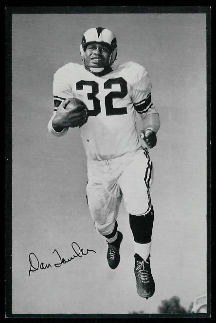 Dan Towler 1953 Rams Team Issue football card Dan Towler 1953 Rams Team Issue football card