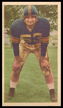 Steve Patrick 1954 Blue Ribbon football card