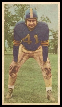 Buddy Tinsley 1954 Blue Ribbon football card