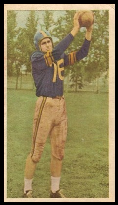 Neill Armstrong 1954 Blue Ribbon football card