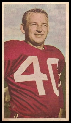 Bruno Bitkowski 1954 Blue Ribbon football card