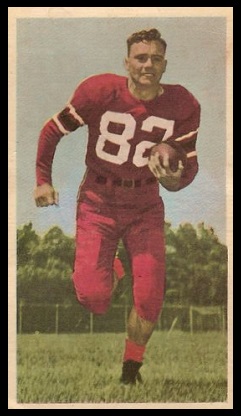 Howie Turner 1954 Blue Ribbon football card Howie Turner 1954 Blue Ribbon football card
