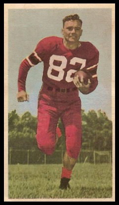 Howie Turner 1954 Blue Ribbon football card