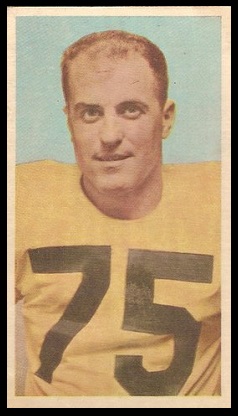 Pete Neumann 1954 Blue Ribbon football card Pete Neumann 1954 Blue Ribbon football card