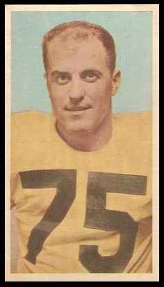 Pete Neumann 1954 Blue Ribbon football card