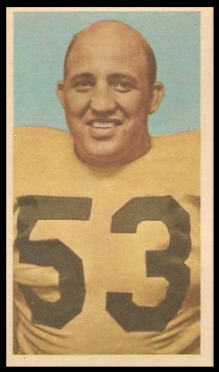 Vince Scott 1954 Blue Ribbon football card