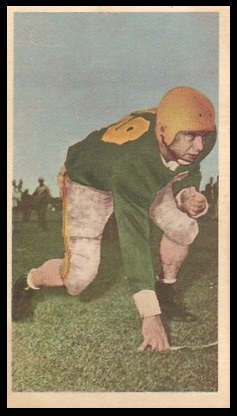 Leon Manley 1954 Blue Ribbon football card