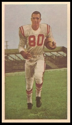 Stan Heath 1954 Blue Ribbon football card Stan Heath 1954 Blue Ribbon football card