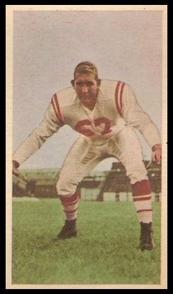 Jim Prewett 1954 Blue Ribbon football card