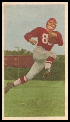 Larry Grigg 1954 Blue Ribbon football card Larry Grigg 1954 Blue Ribbon football card