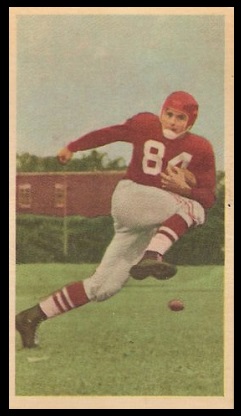 Chuck Hunsinger 1954 Blue Ribbon football card