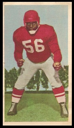 Herb Trawick 1954 Blue Ribbon football card Herb Trawick 1954 Blue Ribbon football card