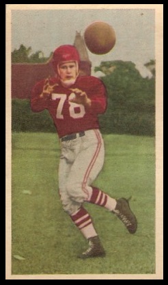 Virgil Wagner 1954 Blue Ribbon football card