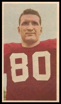 Phil Adrian 1954 Blue Ribbon football card