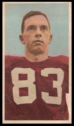 Jim Mitchener 1954 Blue Ribbon football card