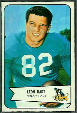 Leon Hart 1954 Bowman football card