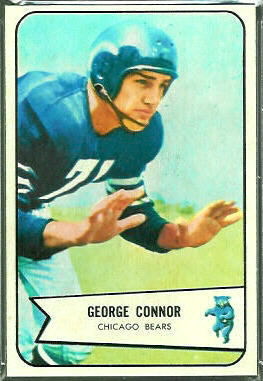 George Connor 1954 Bowman football card