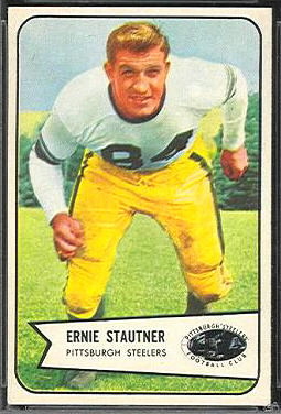 Ernie Stautner 1954 Bowman football card