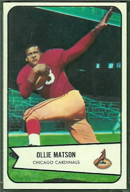 Ollie Matson 1954 Bowman football card