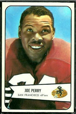 Joe Perry 1954 Bowman football card