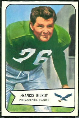 Bucko Kilroy 1954 Bowman football card