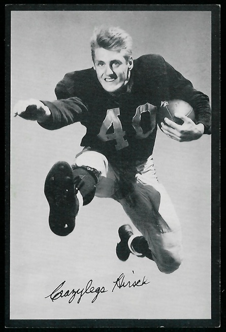Elroy Hirsch 1954 Rams Team Issue football card Elroy Hirsch 1954 Rams Team Issue football card