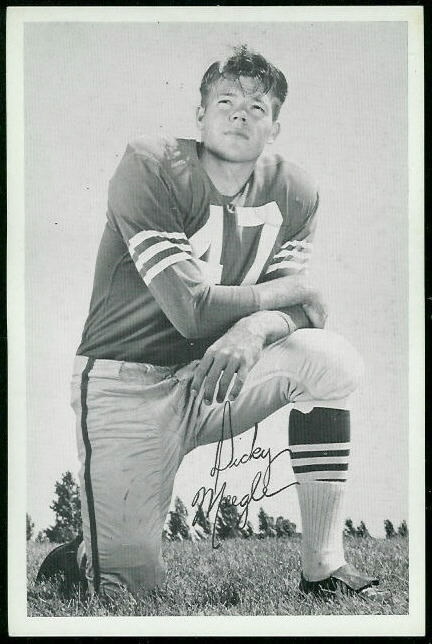 Dick Moegle 1955 49ers Team Issue football card Dick Moegle 1955 49ers Team Issue football card