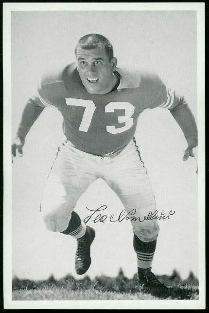 Leo Nomellini 1955 49ers Team Issue football card