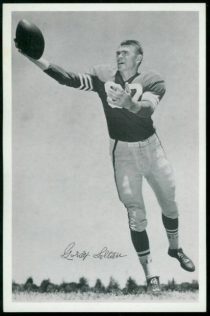 Gordon Soltau 1955 49ers Team Issue football card