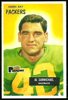 Al Carmichael 1955 Bowman football card