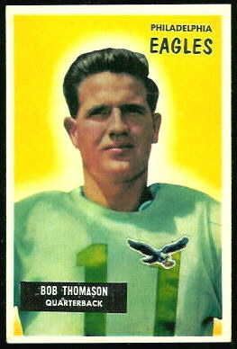 Bobby Thomason 1955 Bowman football card