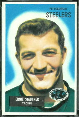 Ernie Stautner 1955 Bowman football card
