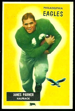 James Parmer 1955 Bowman football card