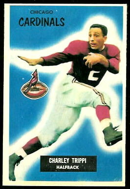 Charley Trippi 1955 Bowman football card Charley Trippi 1955 Bowman football card