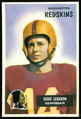Eddie LeBaron 1955 Bowman football card Eddie LeBaron 1955 Bowman football card