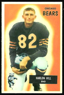Harlon Hill 1955 Bowman football card Harlon Hill 1955 Bowman football card