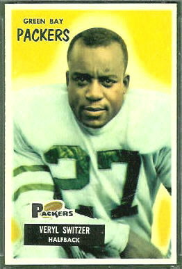 Veryl Switzer 1955 Bowman football card