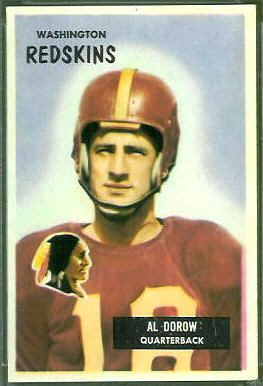 Al Dorow 1955 Bowman football card