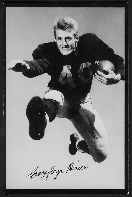 Elroy Hirsch 1955 Rams Team Issue football card